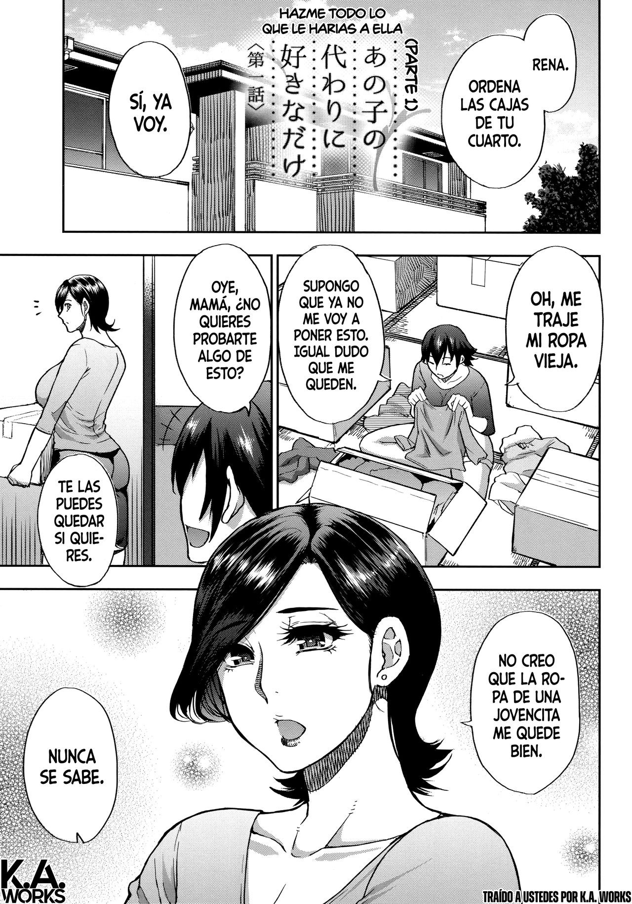 Anoko no Kawari ni Sukinadake | Hazme todo lo que le harías a ella page 4 full