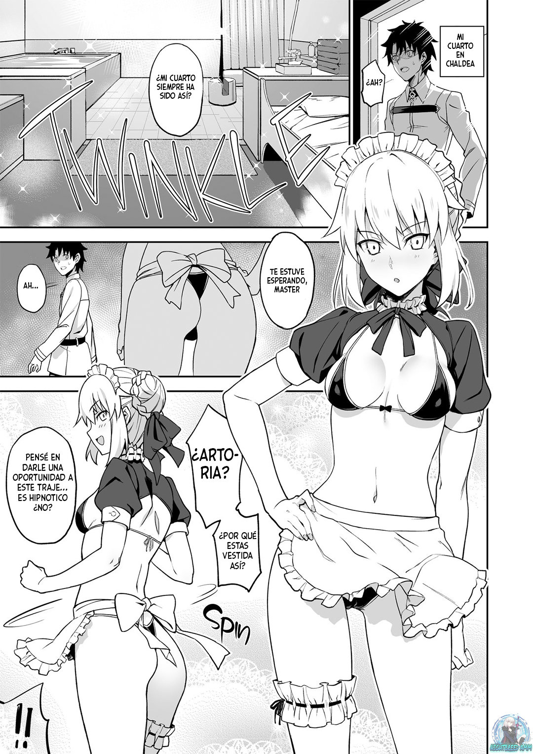 Chaldea Soap SSS-kyuu Gohoushi Maid | Chaldea Soapland's Premium Maid page 3 full