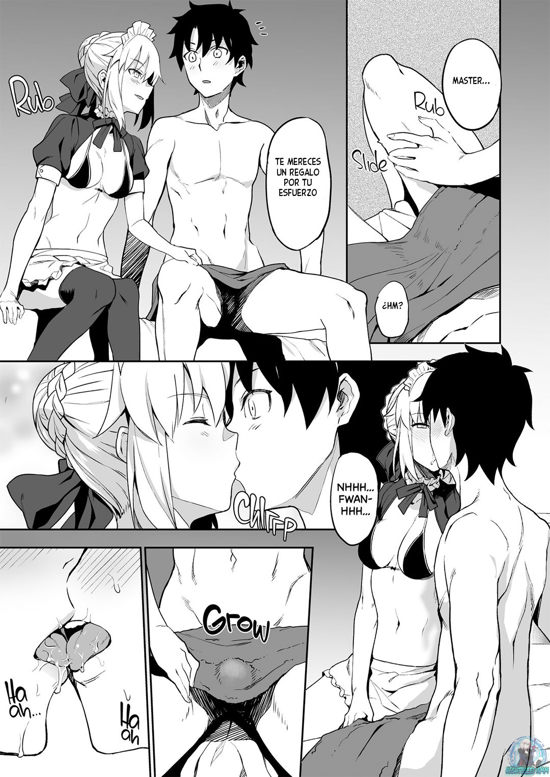 Chaldea Soap SSS-kyuu Gohoushi Maid | Chaldea Soapland's Premium Maid page 5 full