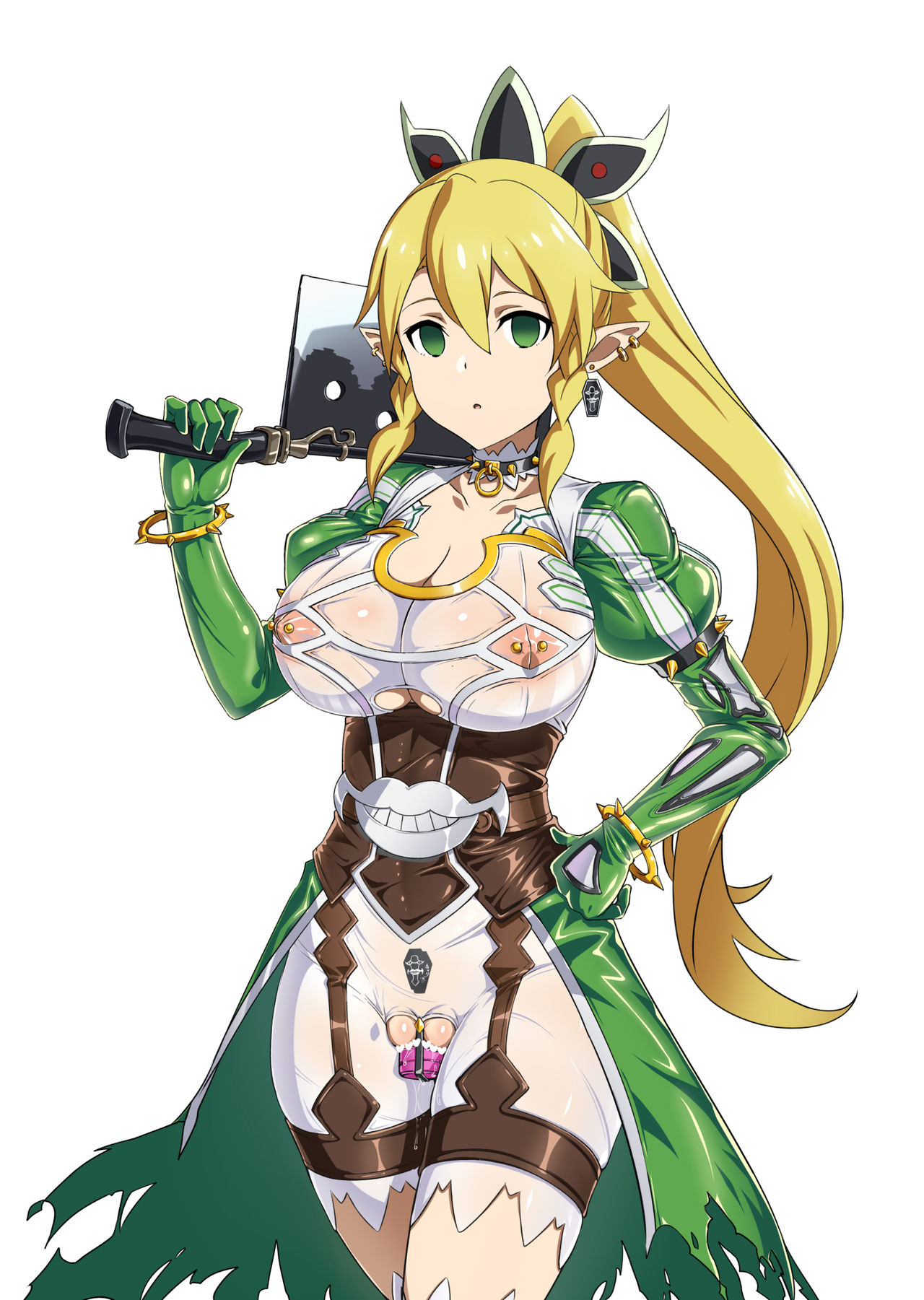 Gozaru Fanbox Leafa/Suguha Kirigaya page 6 full