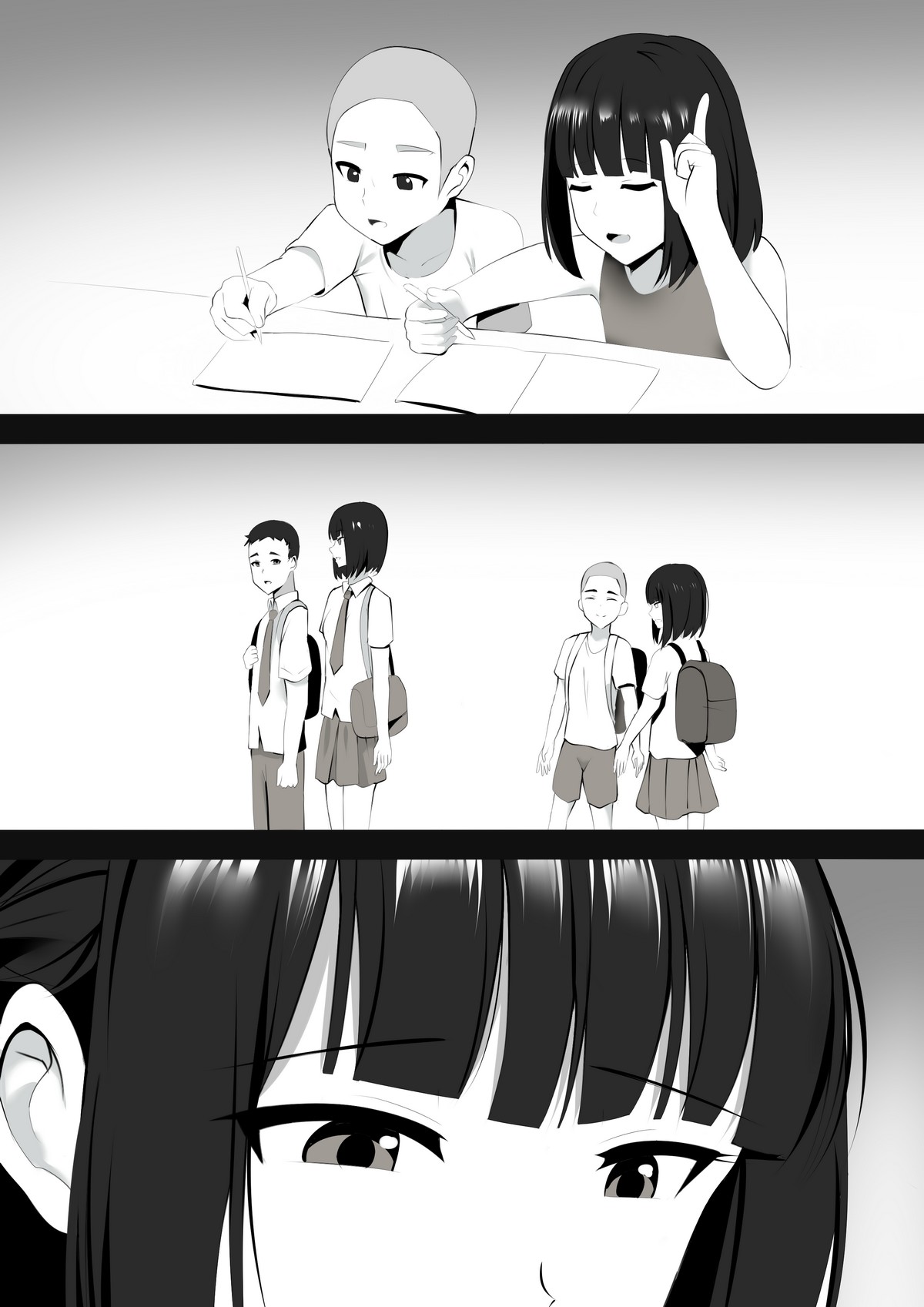 Menesu de Osananajimi to Masaka no Saikai de Daibakusha 9 page 2 full