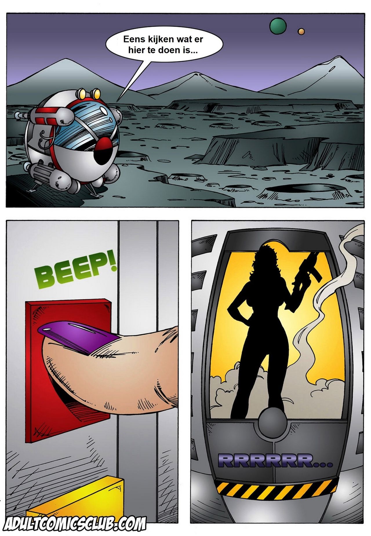Adult Comics Club - Lorna Space Encounter page 4 full