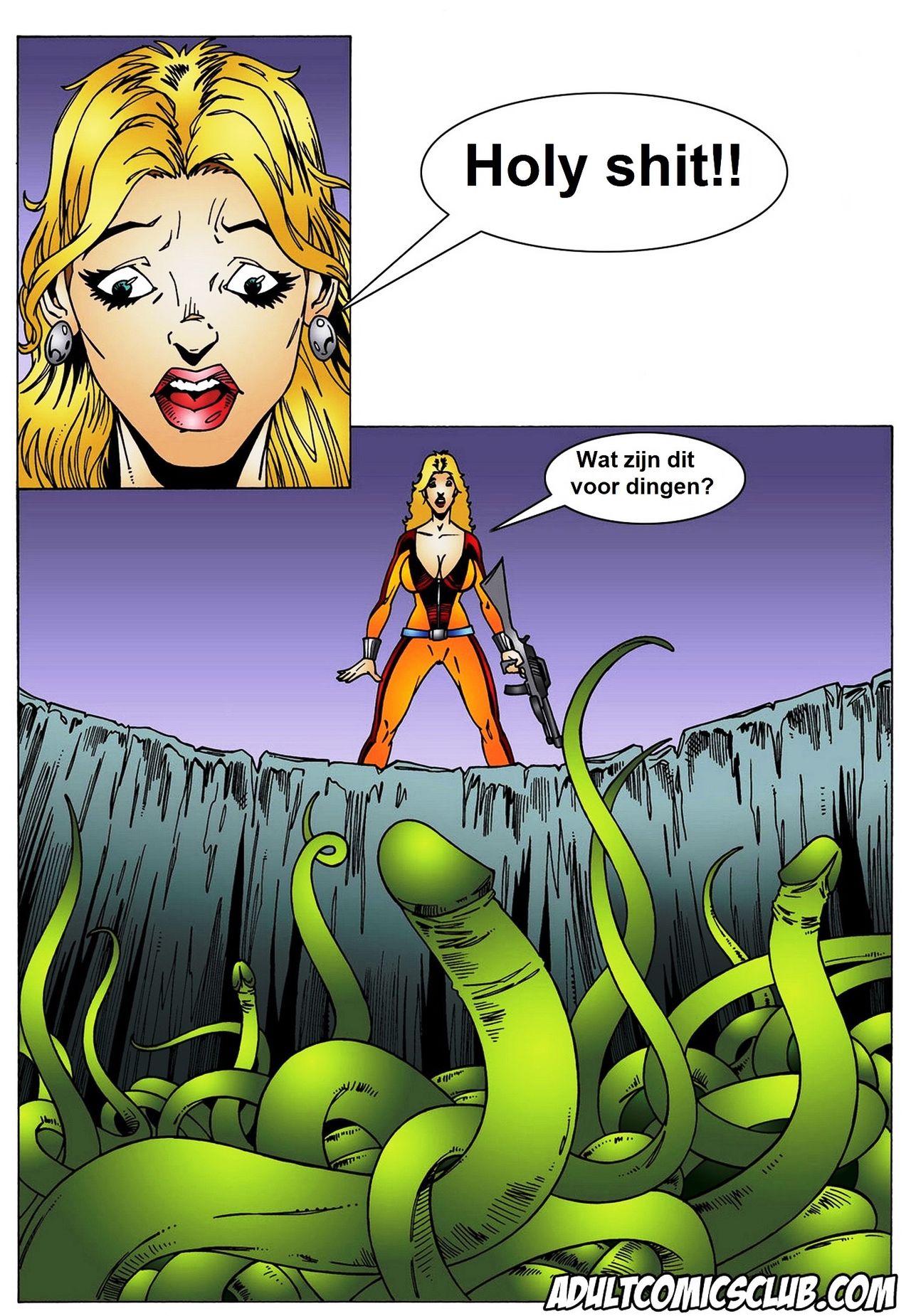 Adult Comics Club - Lorna Space Encounter page 6 full