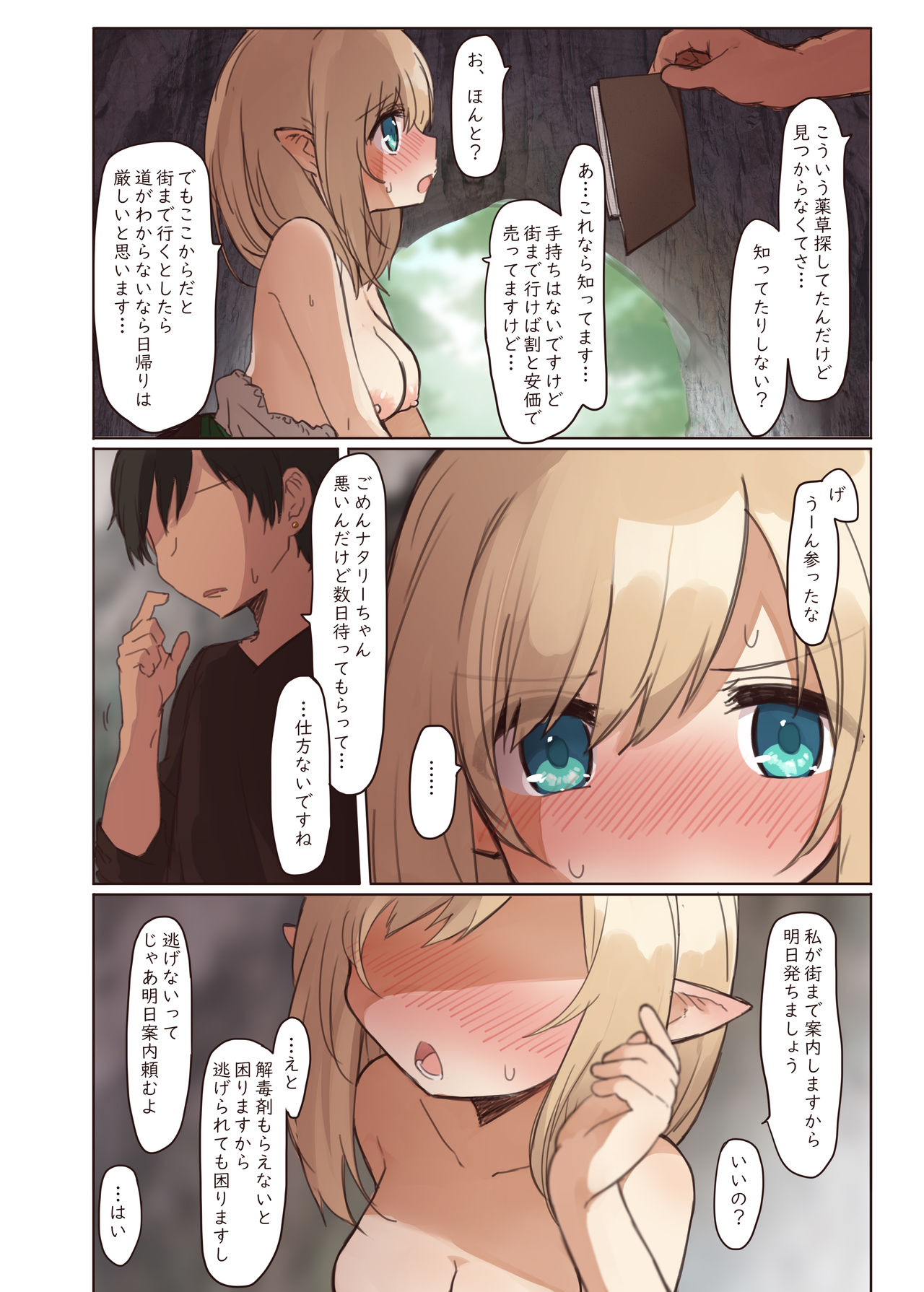 エルフと行く街。 page 7 full