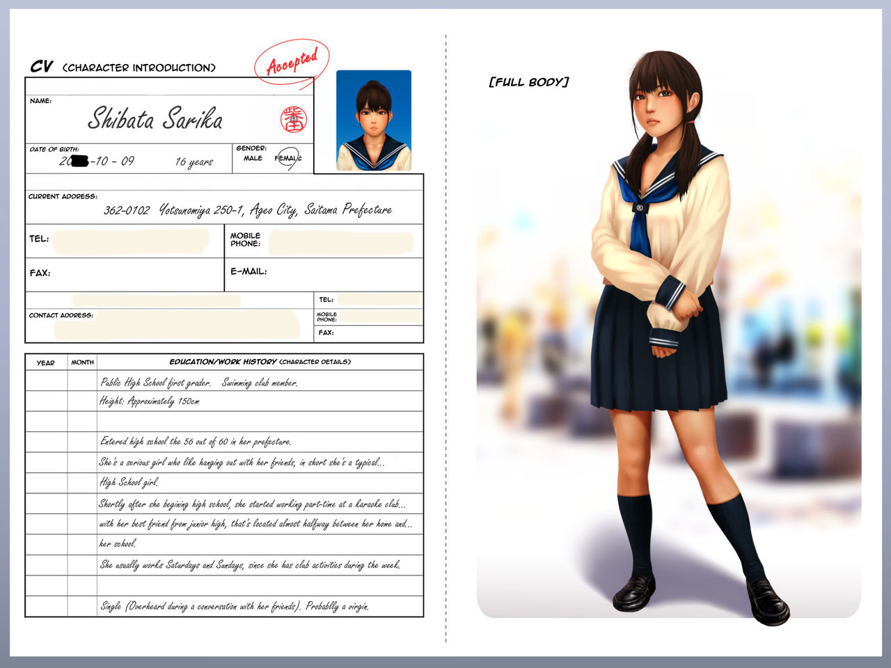 Konsui Girl -Sarika no Baai- page 2 full