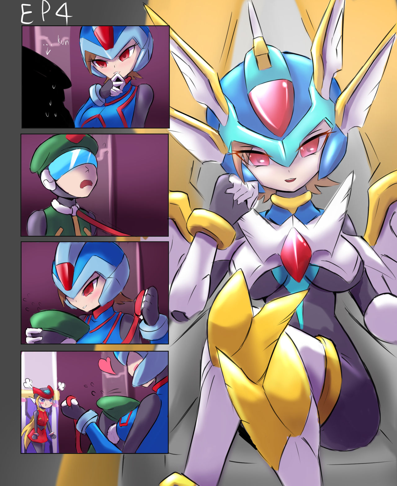 Rockman Zero 4koma page 5 full