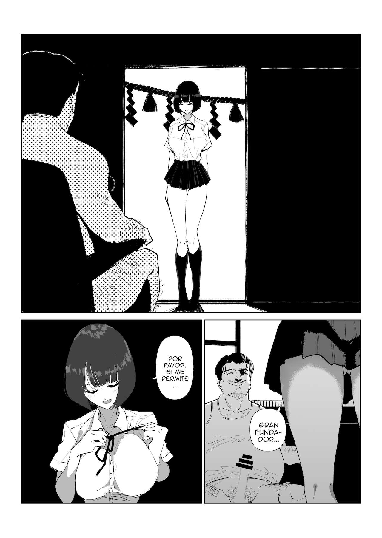 Youfu ni Okasareru... page 6 full
