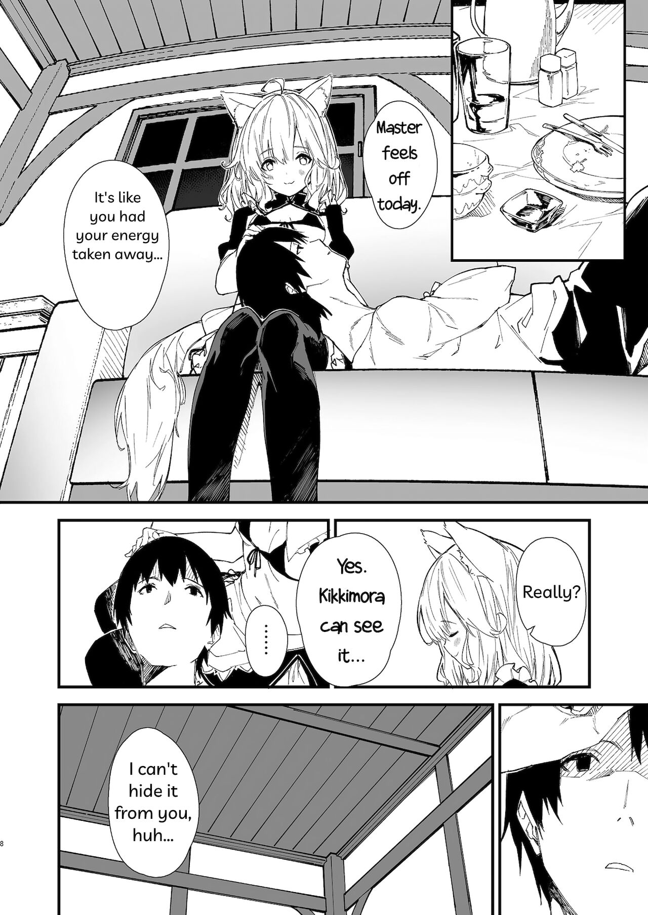 Kemomimi Maid to Ichaicha suru Hon | A Book about making out with a Kemonomimi Maid page 6 full