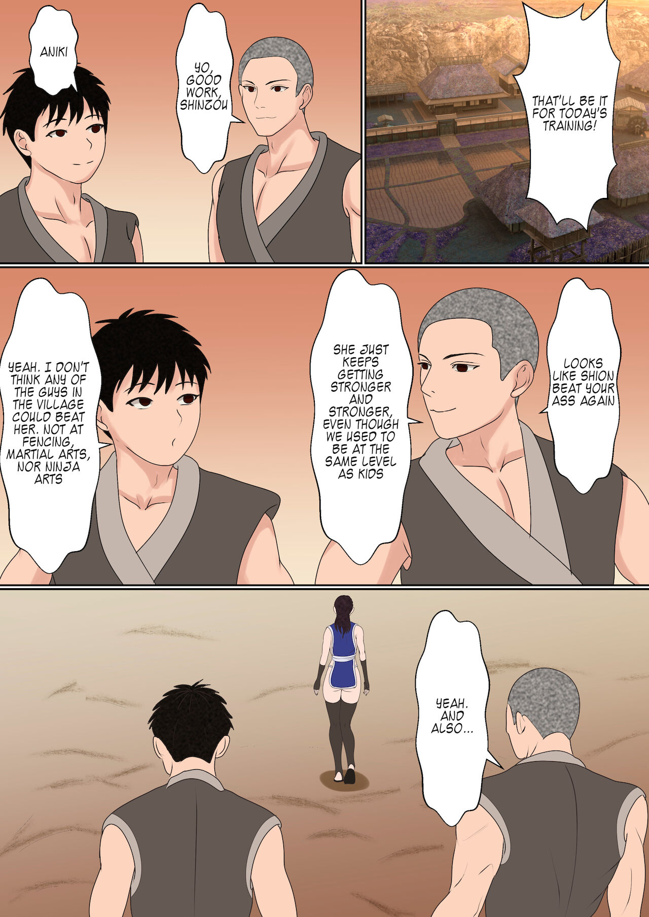 Kunoichi Yotogi Shugyou ~Shugyou Aite wa Boku no Ani deshita~ page 5 full
