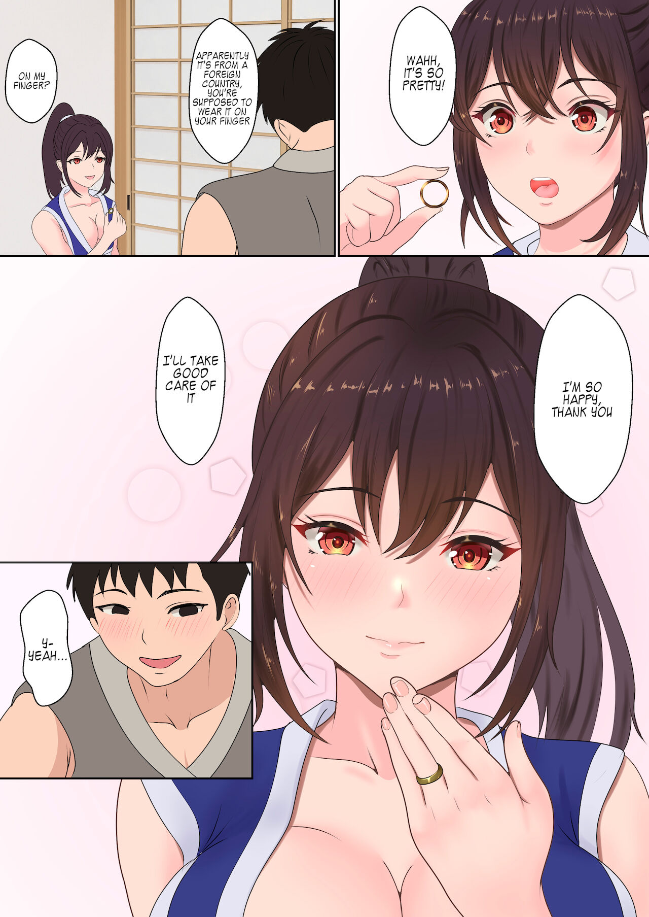 Kunoichi Yotogi Shugyou ~Shugyou Aite wa Boku no Ani deshita~ page 8 full
