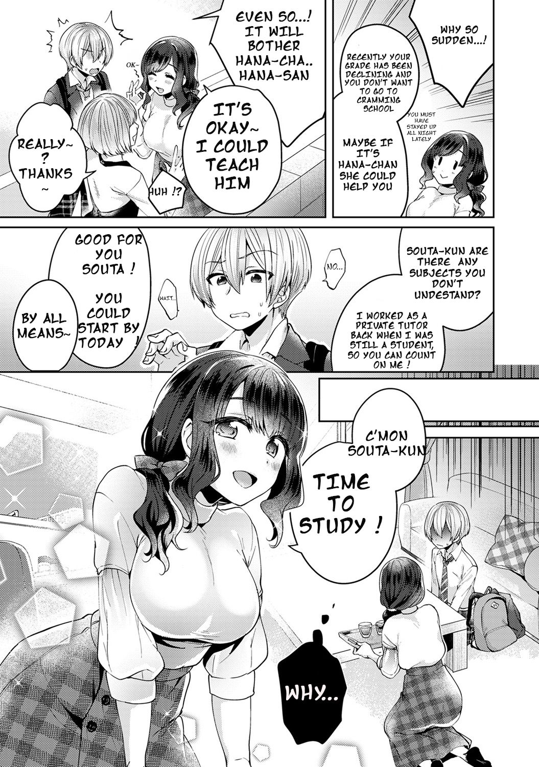 Fushidara na Junai -Toshishita Danshi ni Netorarete...-  | Immoral Pure Love -NTRed by younger boy...- Ch. 1 page 10 full