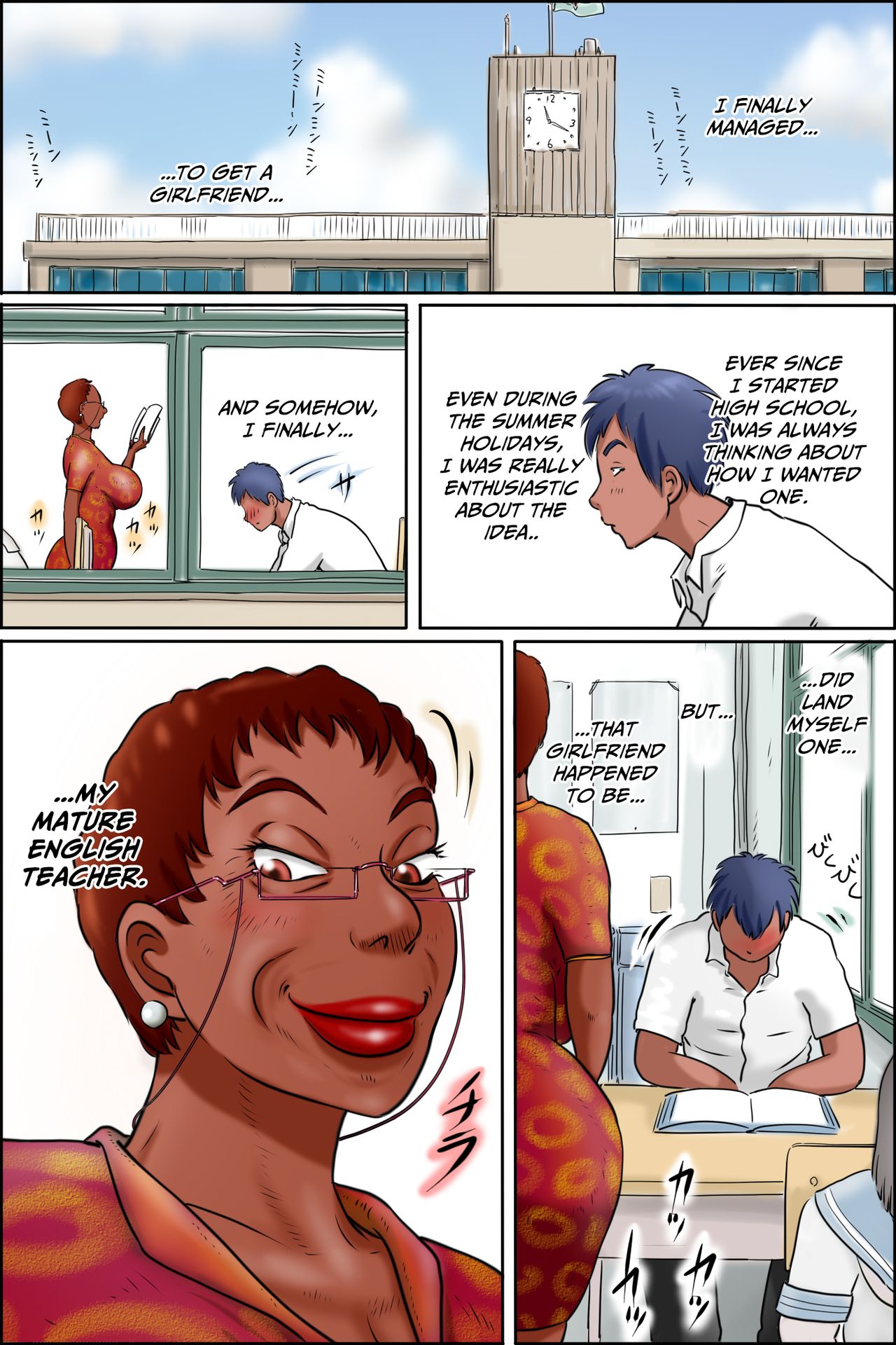 My Girlfriend is Over Fifty Part 2 -Do You Like Sensei When She Sucks You Off During Class? page 2 full