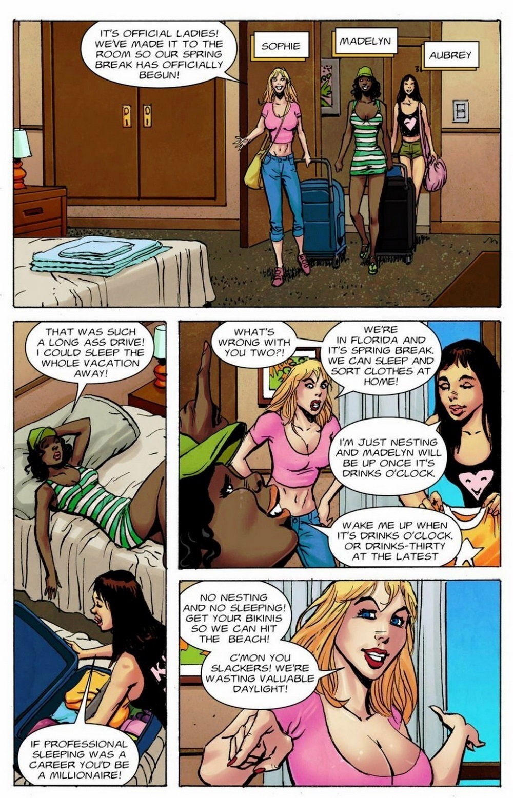 BotComics - Wet T-Shirt contest page 2 full