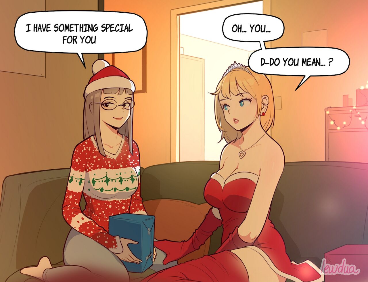 Lewdua - Merry Christmas and Happy New Year! page 3 full