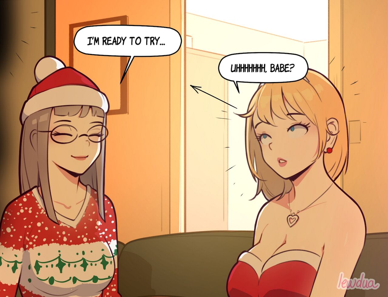 Lewdua - Merry Christmas and Happy New Year! page 6 full