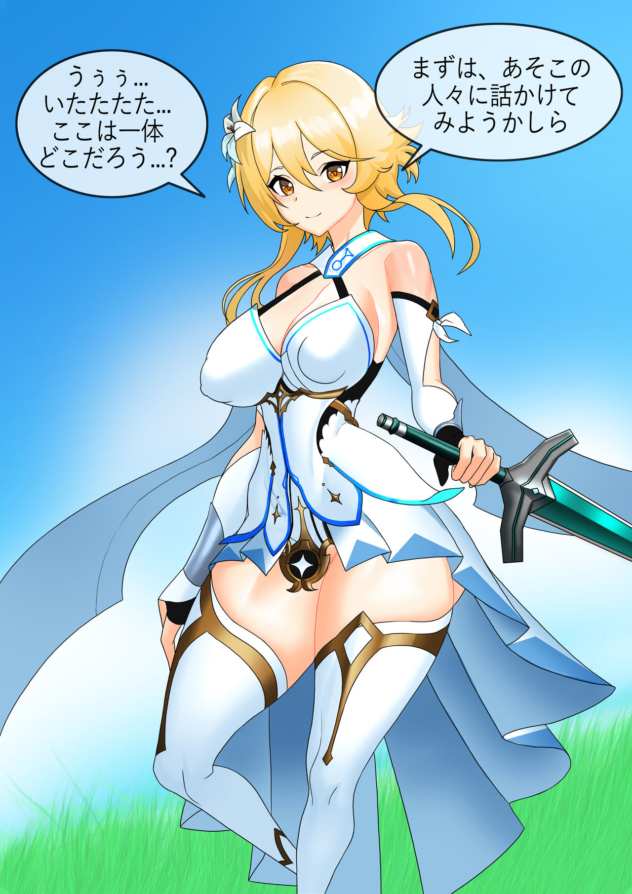 Genshin Gameover Prologue page 3 full