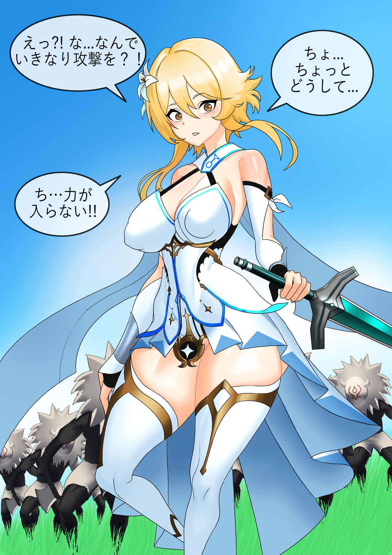 Genshin Gameover Prologue page 4 full