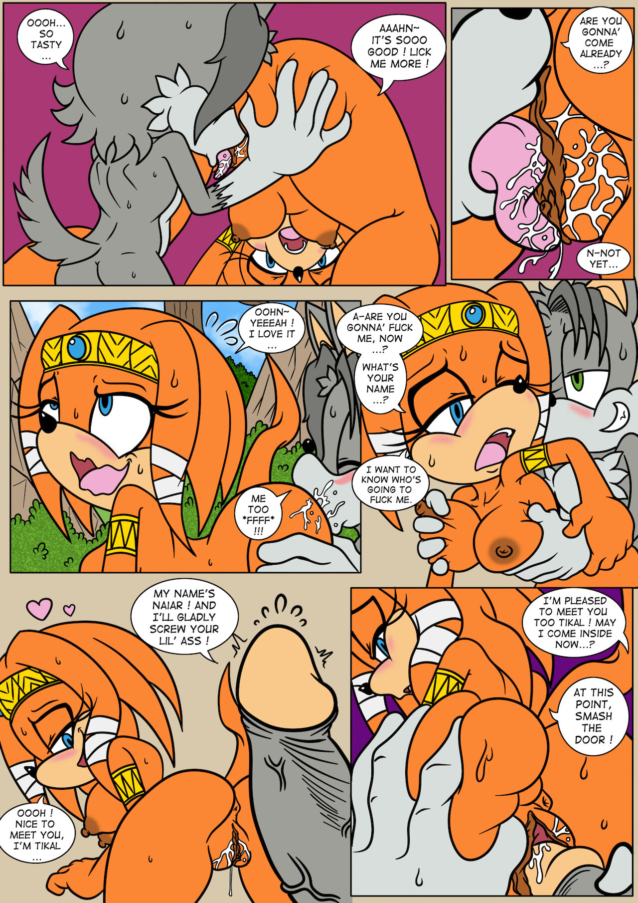 Naiar's Misadventures - Chapter 1 - Tikal the Echidna  ENGLISH page 4 full