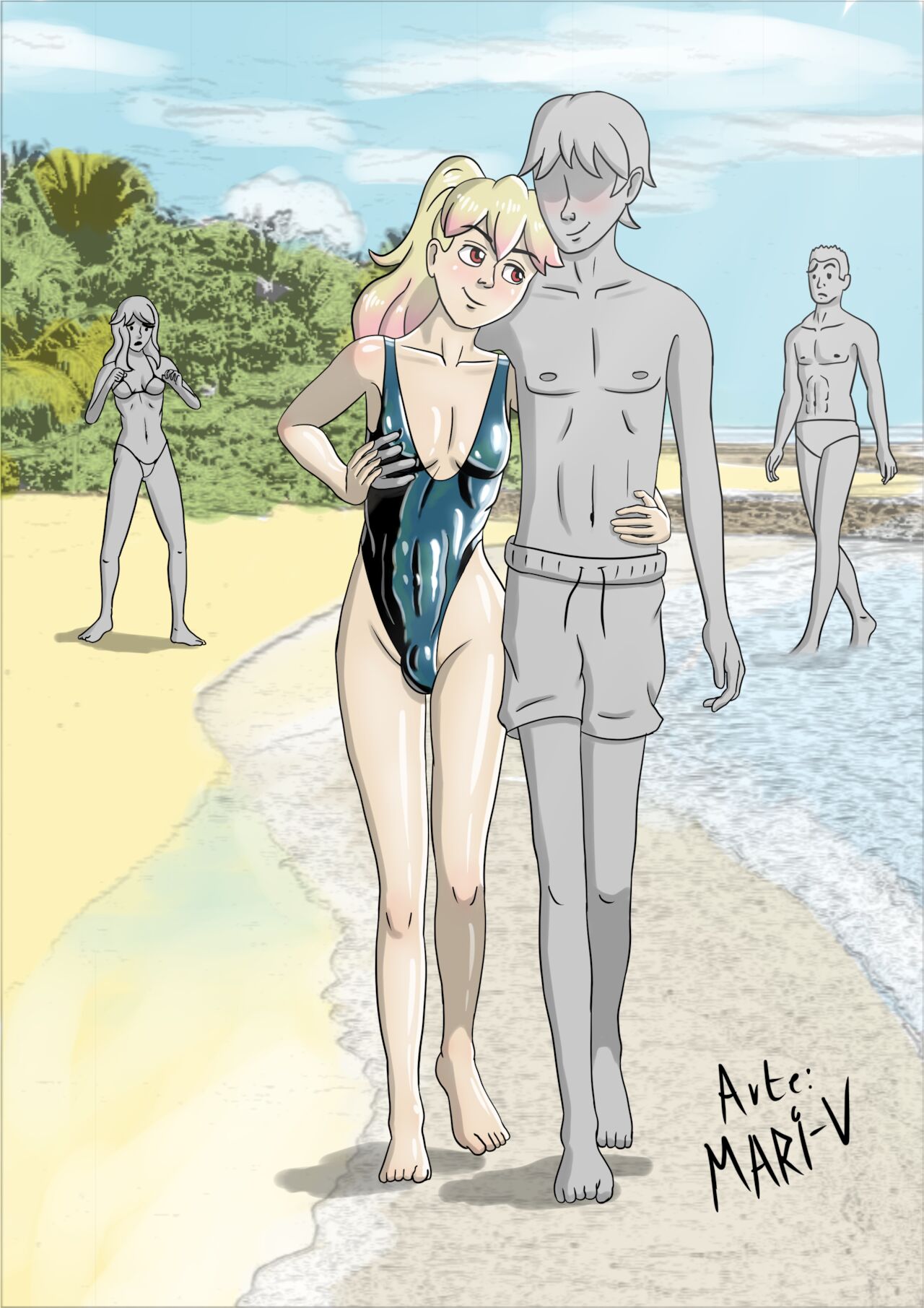 Jessy CD on the beach page 6 full