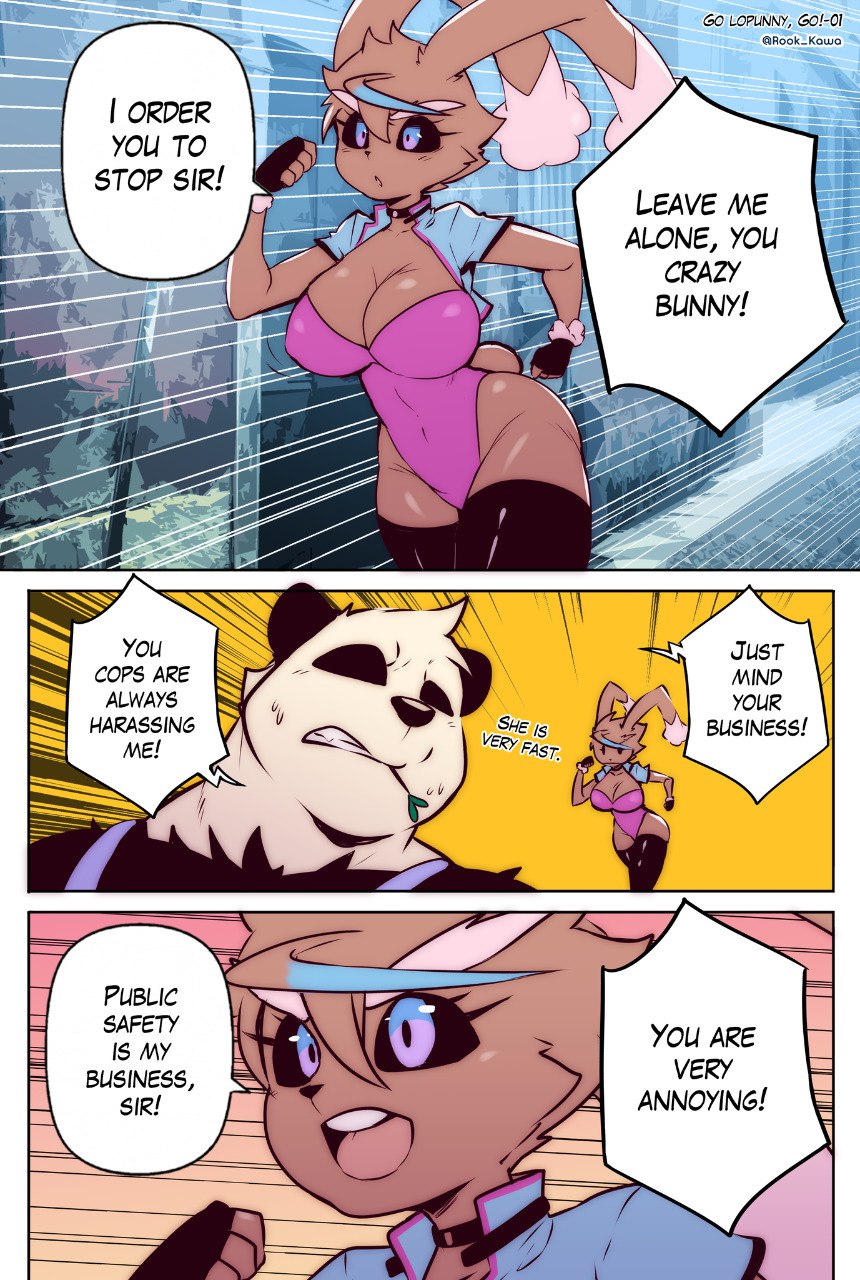 Go, Lopunny, Go! page 1 full