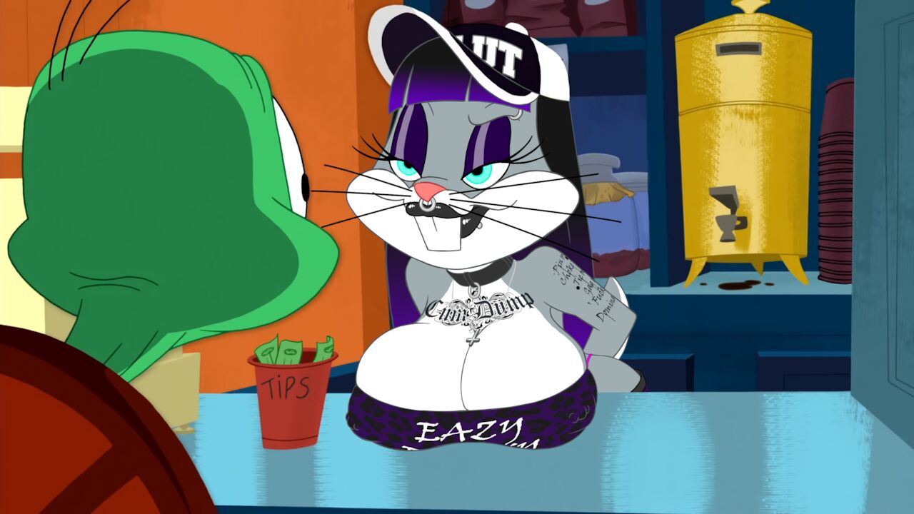 Goth Bimbo Bugs Bunny ARTIST monkeymanbond page 4 full