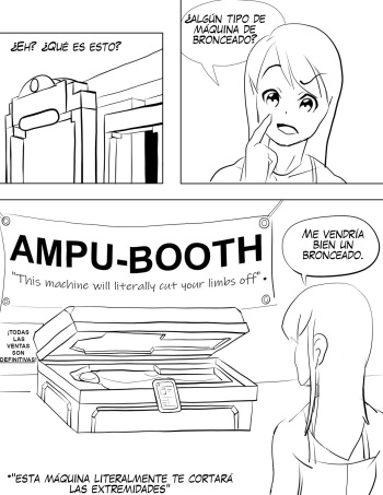 Amputation Booth cover