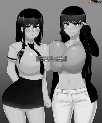 The story of a childhood friend becoming father's lover 1 cover