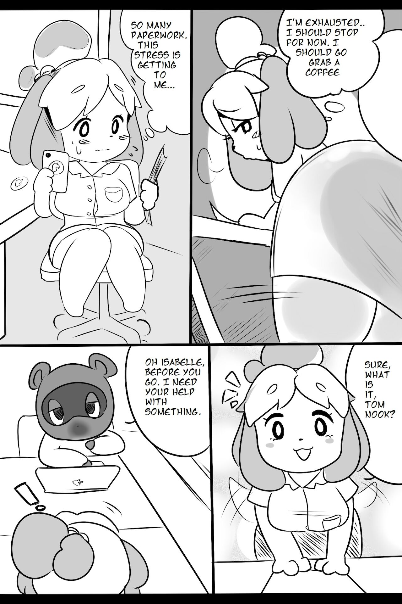 Isabelle X Tom Nook page 2 full