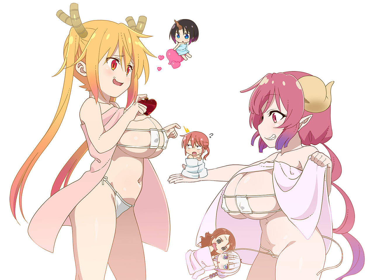 Miss Kobayashi's Sexy Maid Dragon page 3 full