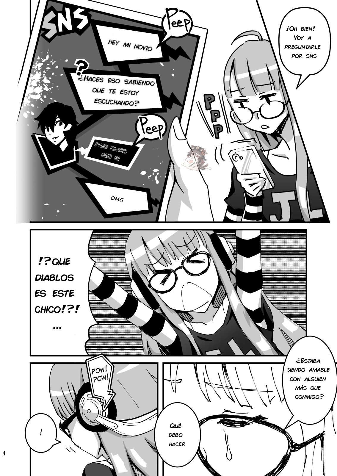 Moshi Sakura Futaba-chan ga Touchou Onanie Shiteru no ga Kareshi ni Baretara? page 3 full