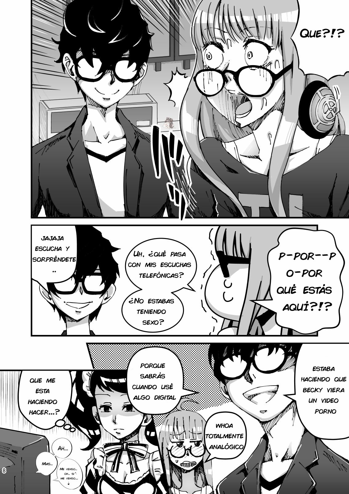Moshi Sakura Futaba-chan ga Touchou Onanie Shiteru no ga Kareshi ni Baretara? page 7 full