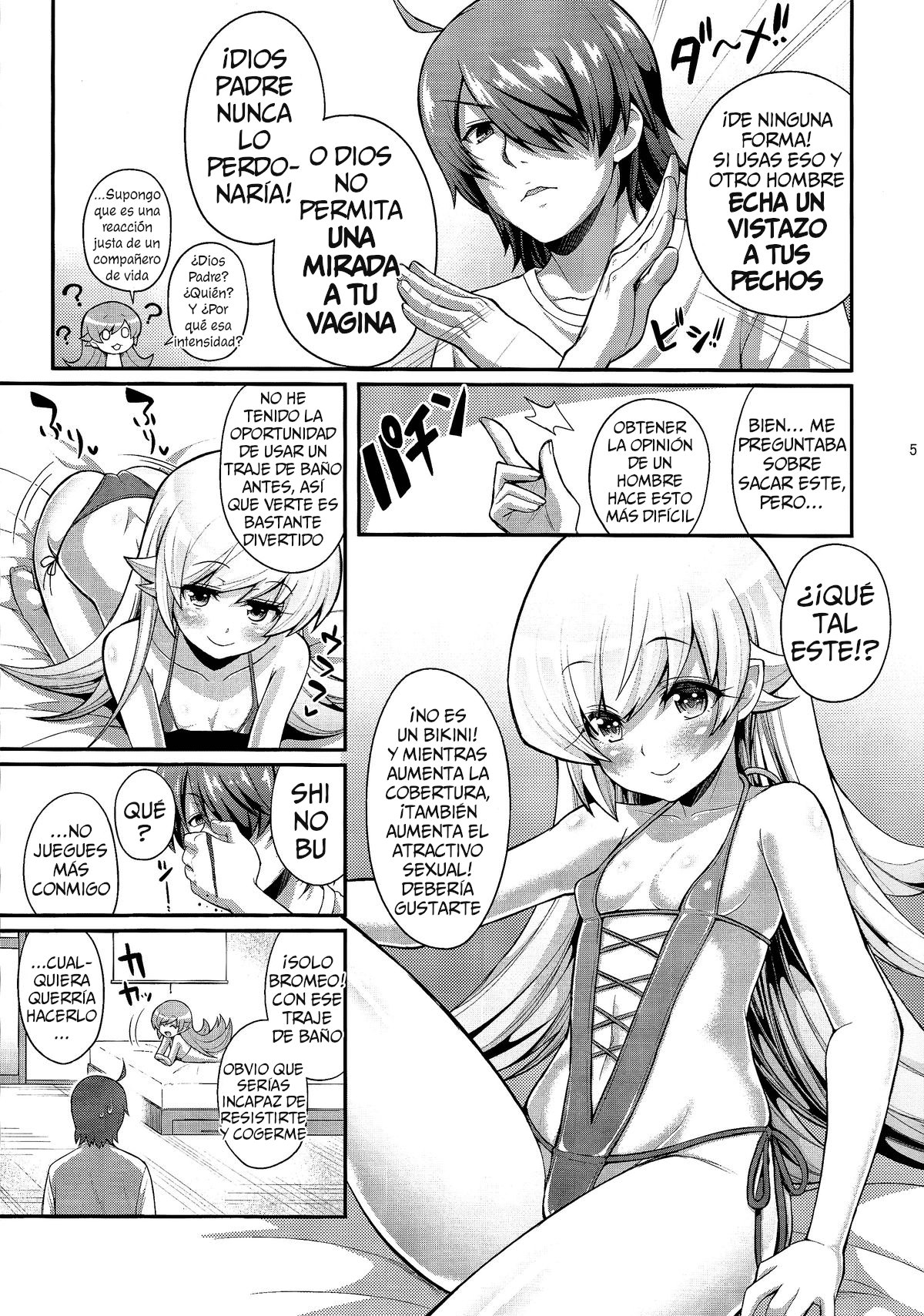 Pachimonogatari Part 9: Shinobu Collection page 5 full