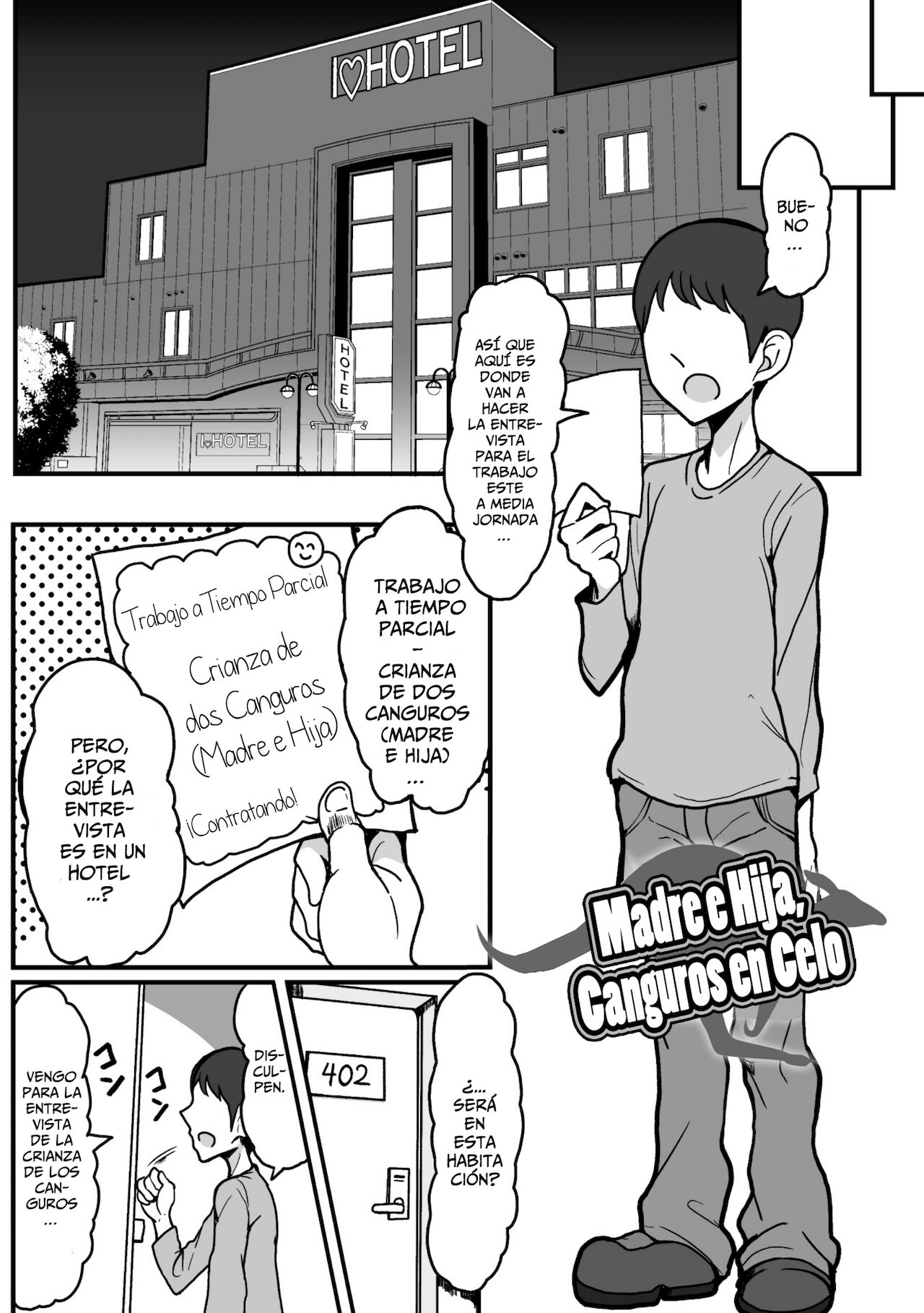 Kangaroo Oyako wa Hatsujouki - Madre e Hija, Canguros en Celo page 3 full