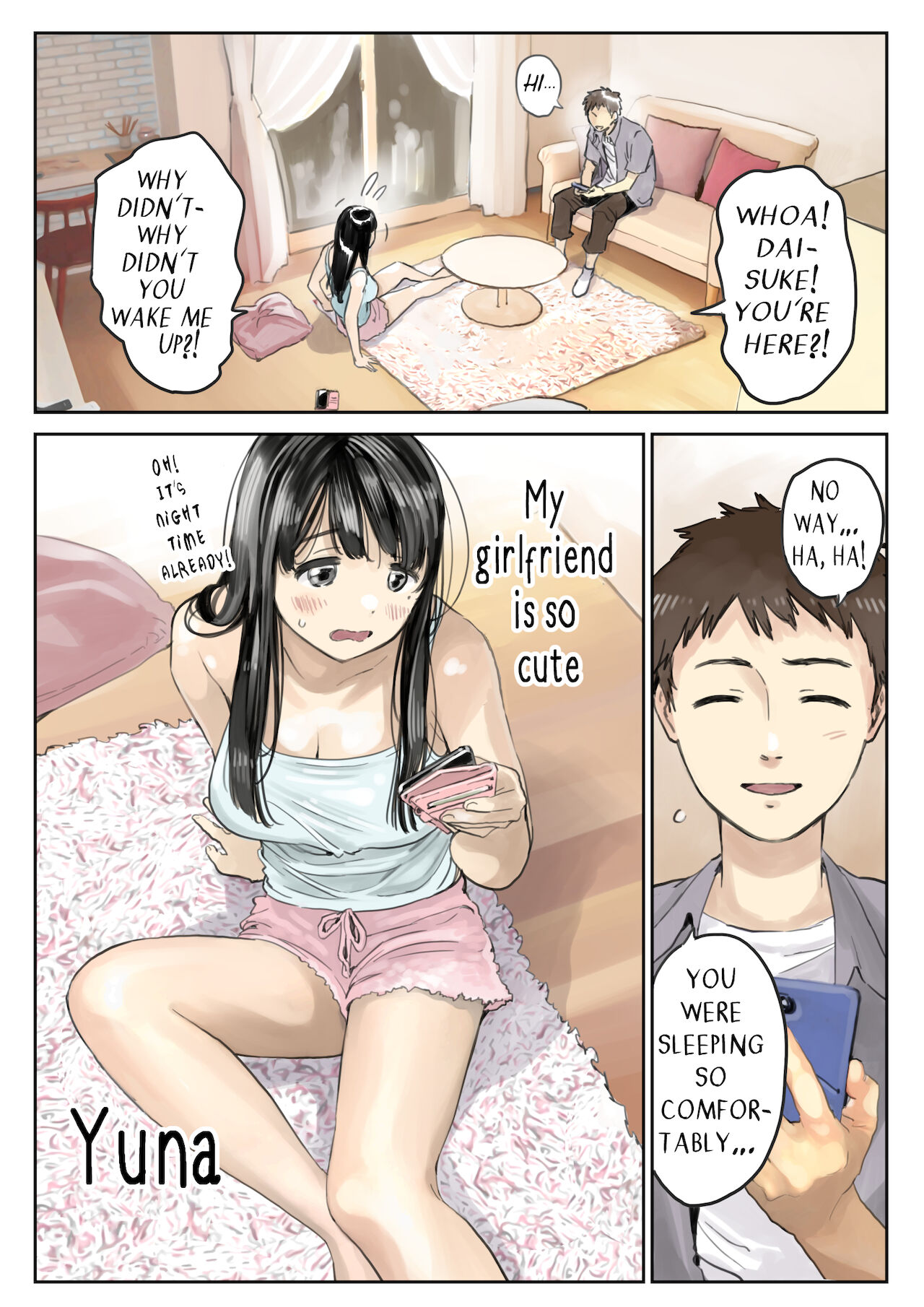 Kanojo no SmaPho o Nozoita dake nano ni 2 |  I Just Snooped through Her Smartphone 2 page 4 full