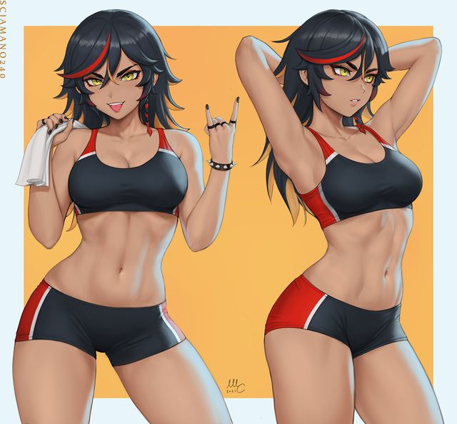 Sexy Buff Hentai Women ; page 6 full