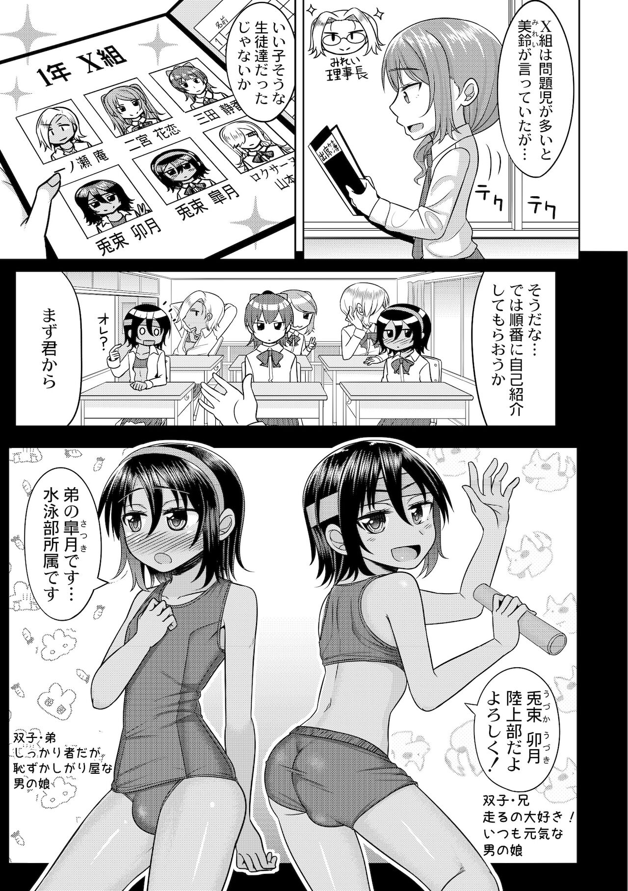 ハレンチ！男の娘学園 １限目 page 5 full