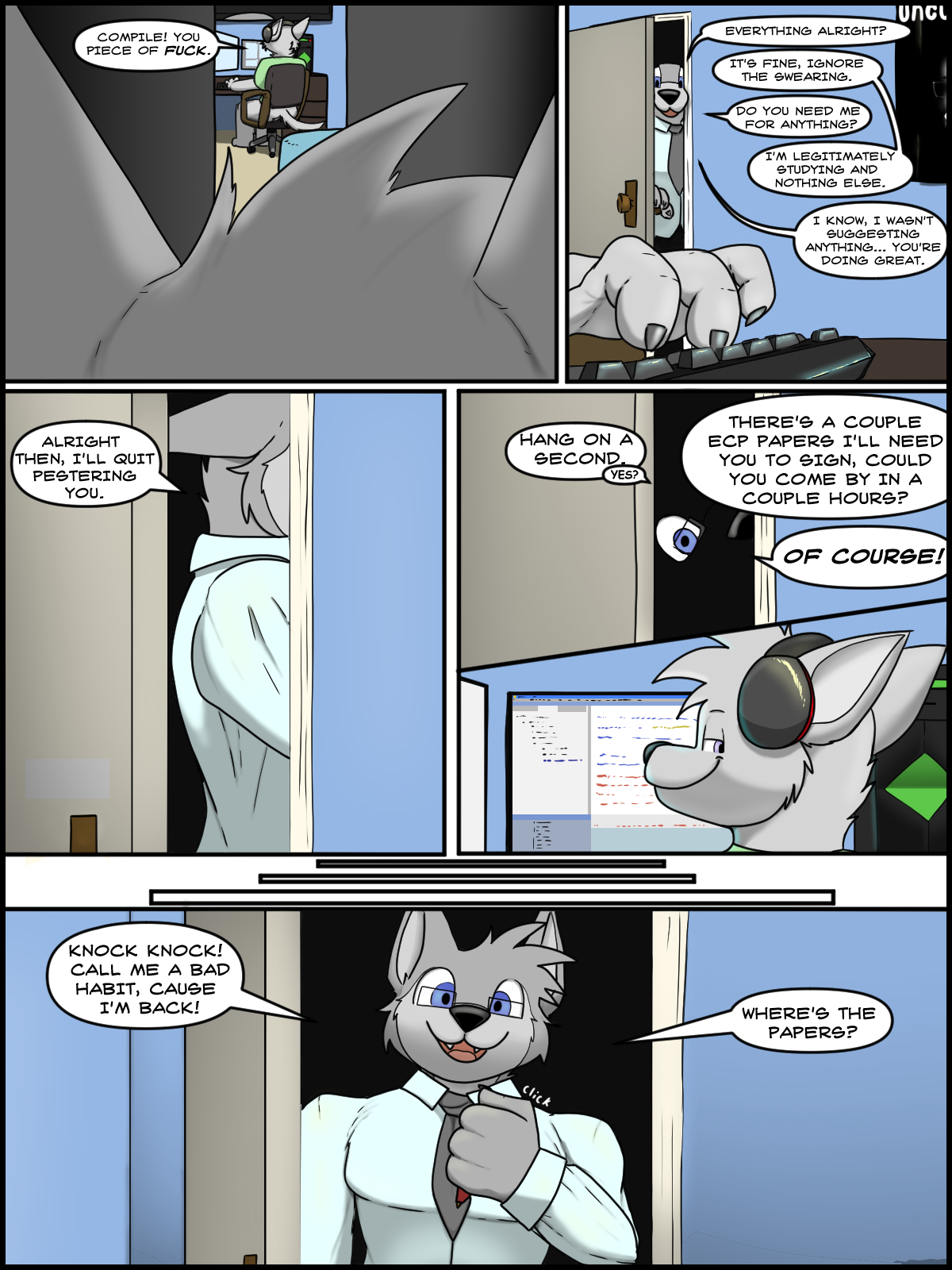 When Mom's away... page 1 full