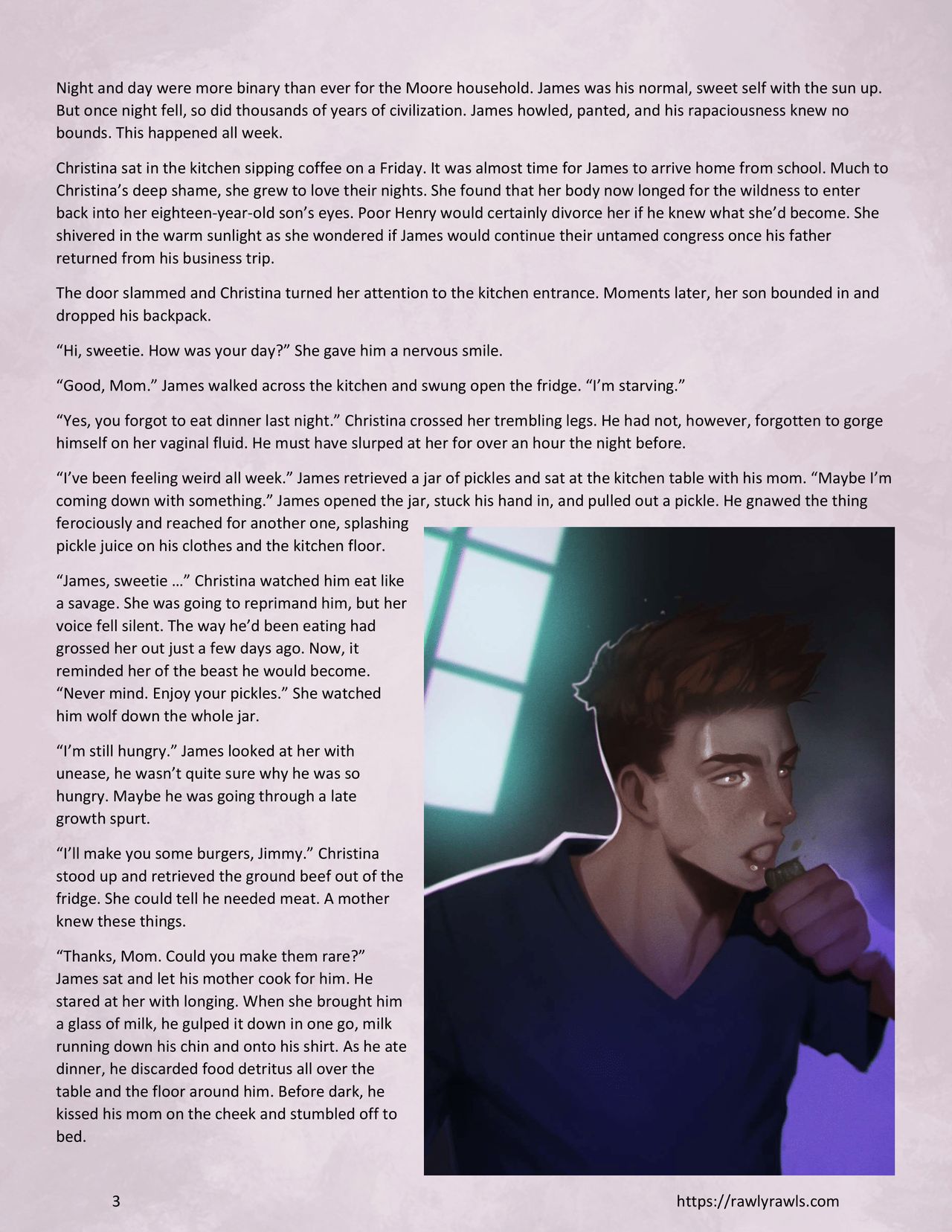 Coyote's Trick Chapter 3: Rawly Rawls Fiction page 3 full