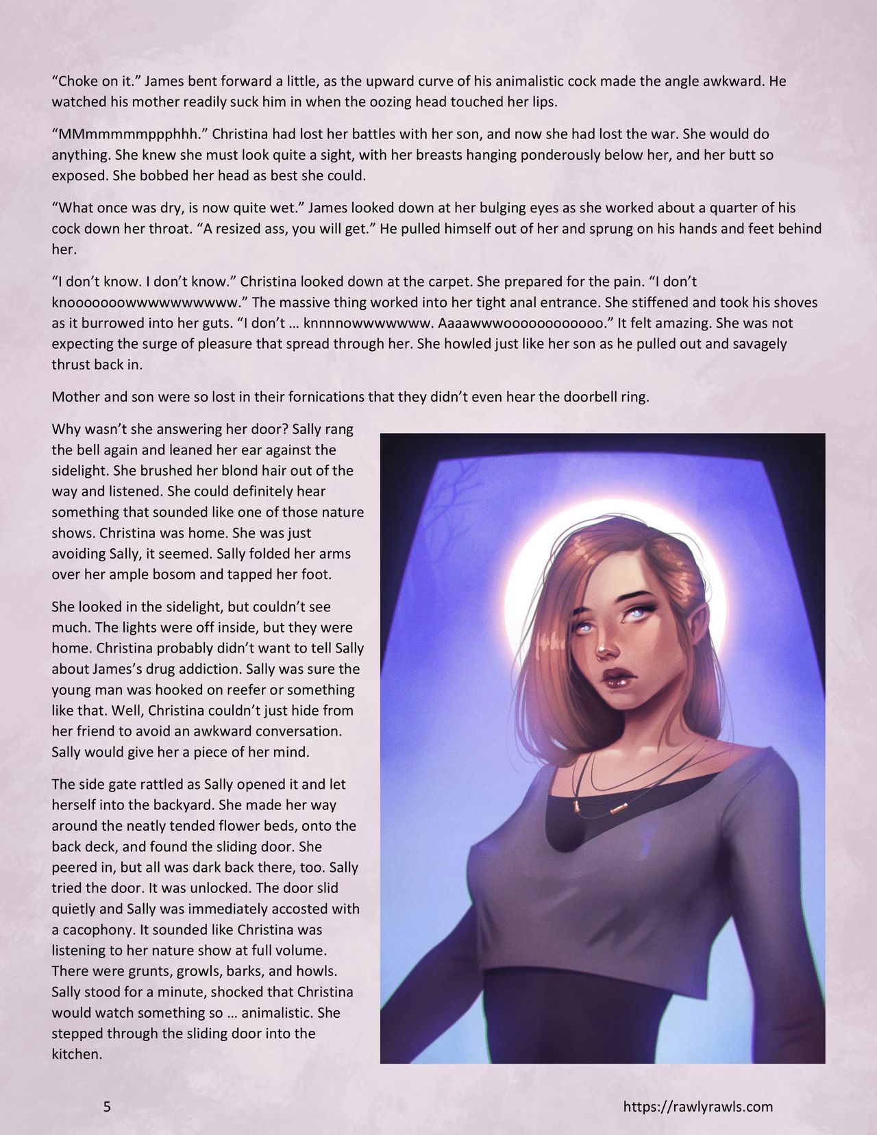 Coyote's Trick Chapter 3: Rawly Rawls Fiction page 5 full