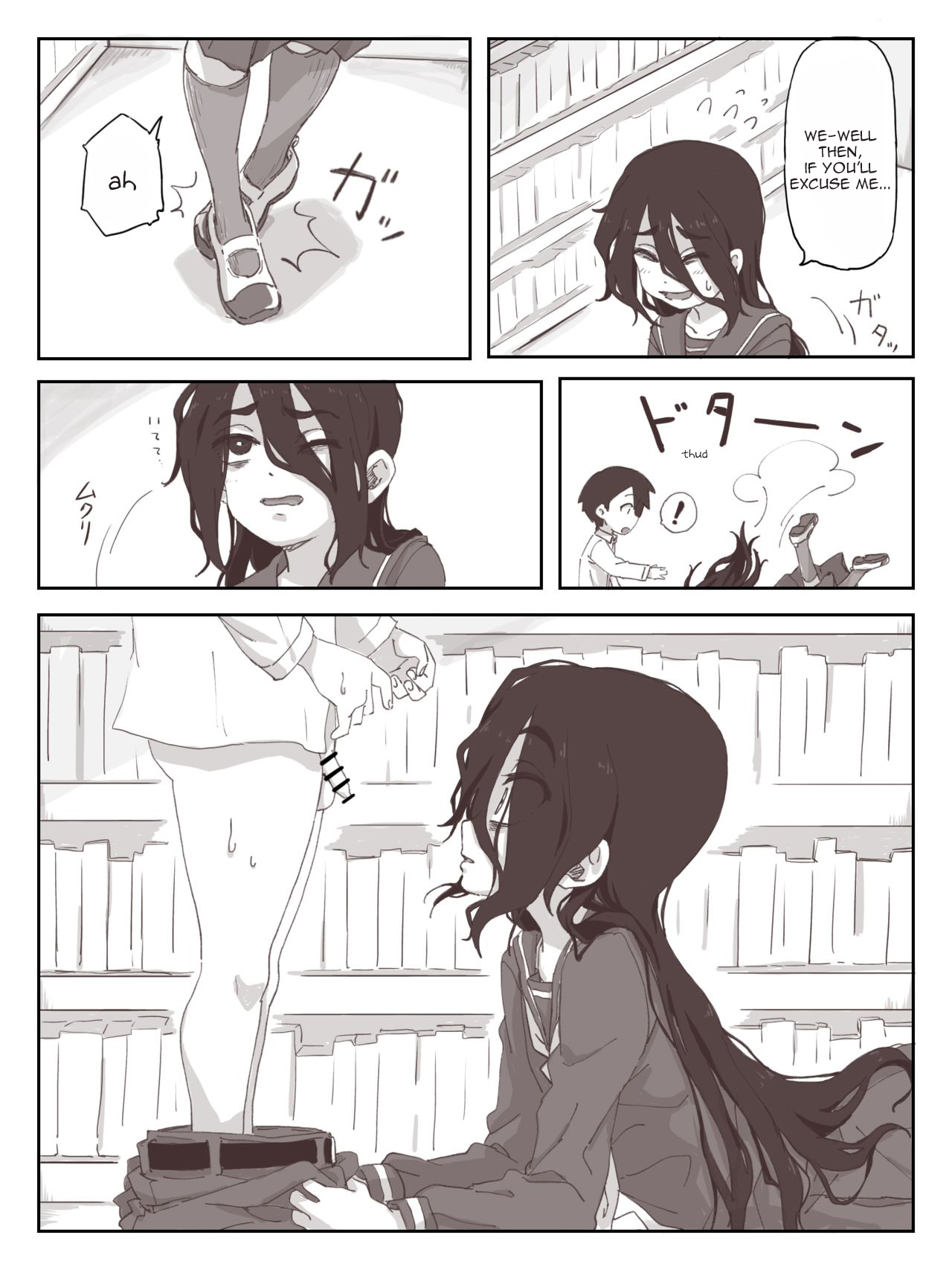 Senpai, please cum on my hands! page 8 full
