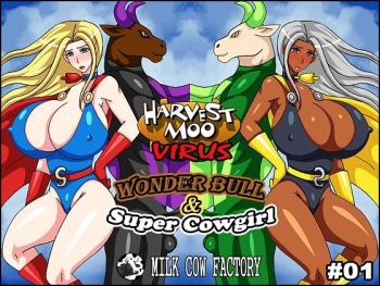 Harvest MOO VIRUS #01 - Wonder Bull &amp; Super Cowgirl cover