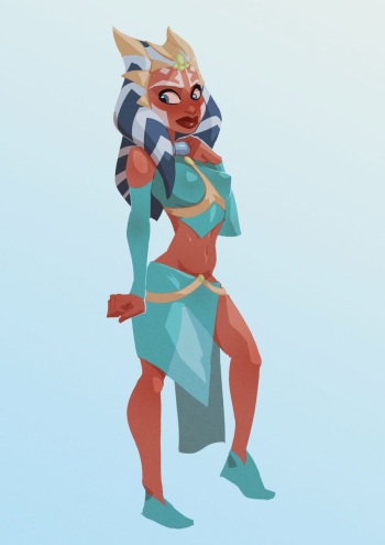 Strip game: Ahsoka cover