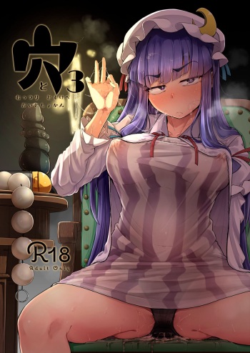 Ana to Muttsuri Dosukebe Daitoshokan 3 cover
