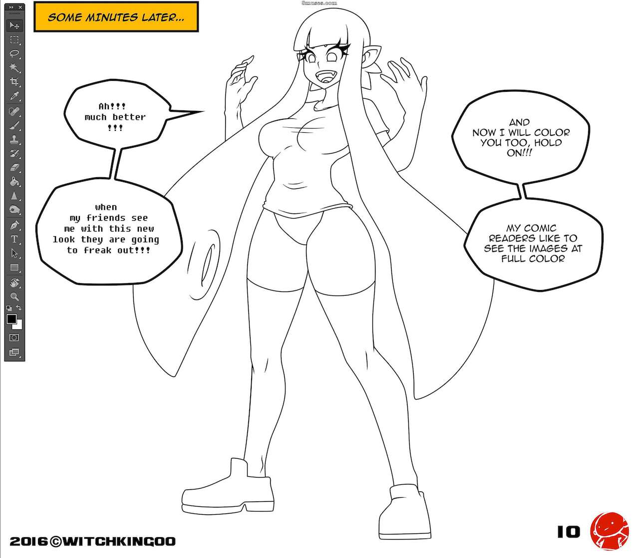 Splatoon: That wasn't ink... page 10 full