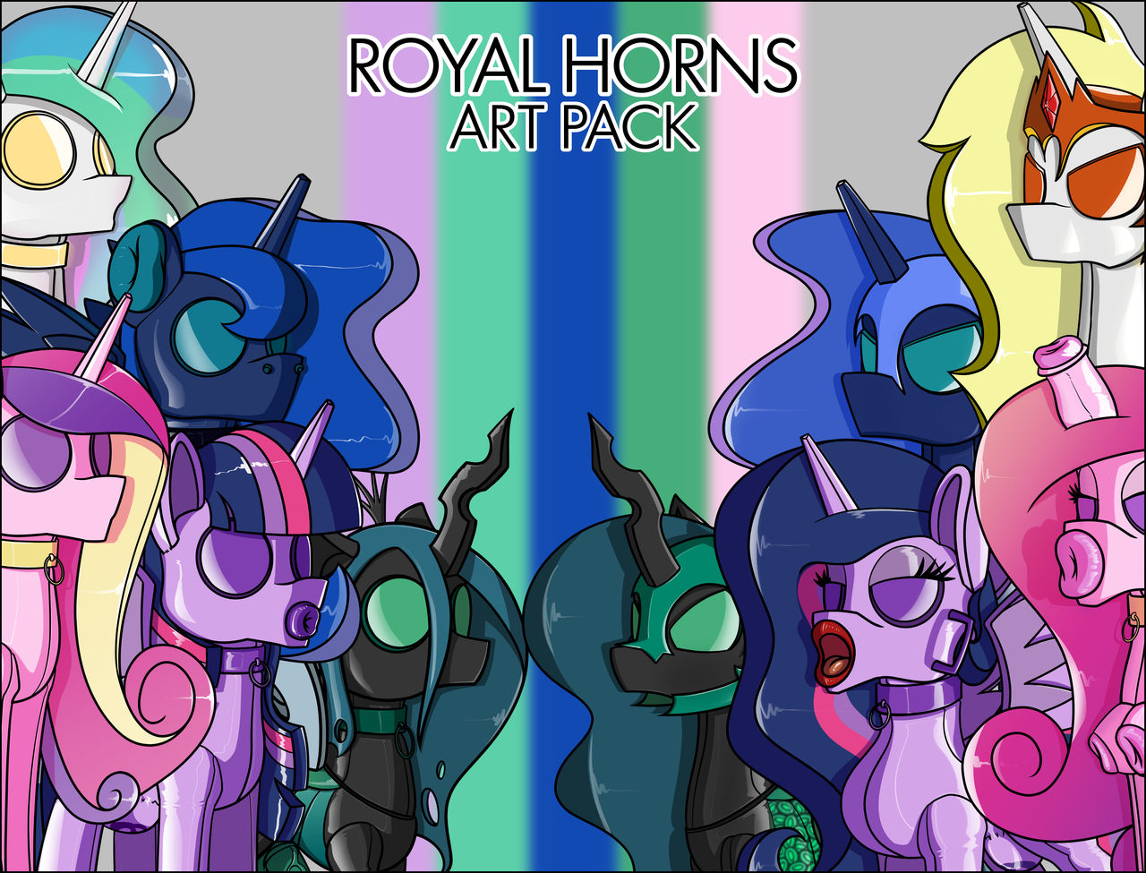 Royal Horns Art Pack page 1 full