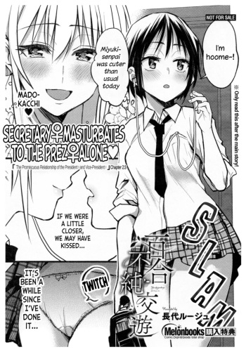 Kaichou to Fukukaichou no Fujun na Otsukiai Ch. 2.5 cover