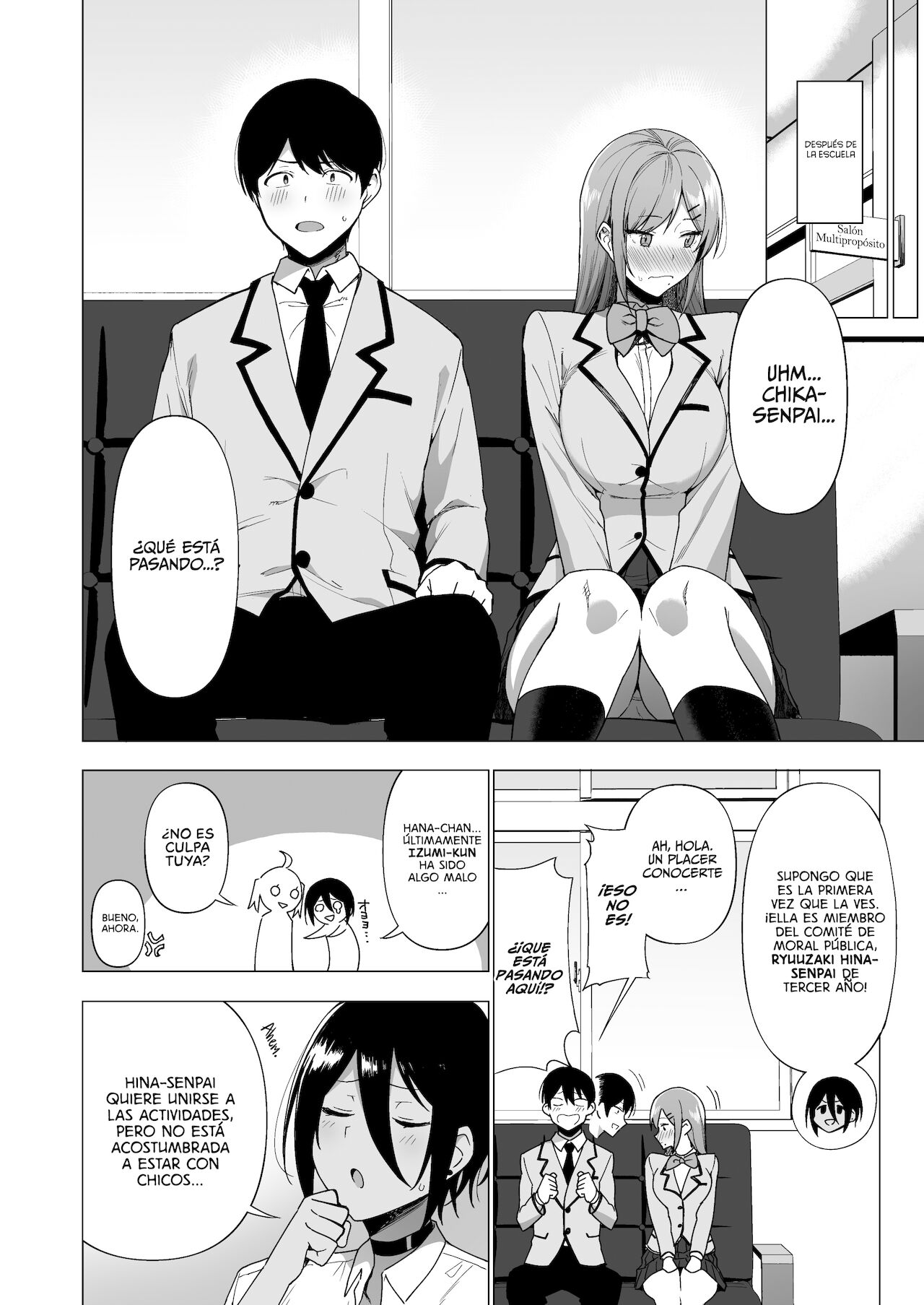 Fuuki Iin to Fuuzoku Katsudou Vol. 3 | Comité Disciplinario y Actividades de Servicio Sexual Vol. 3 page 10 full
