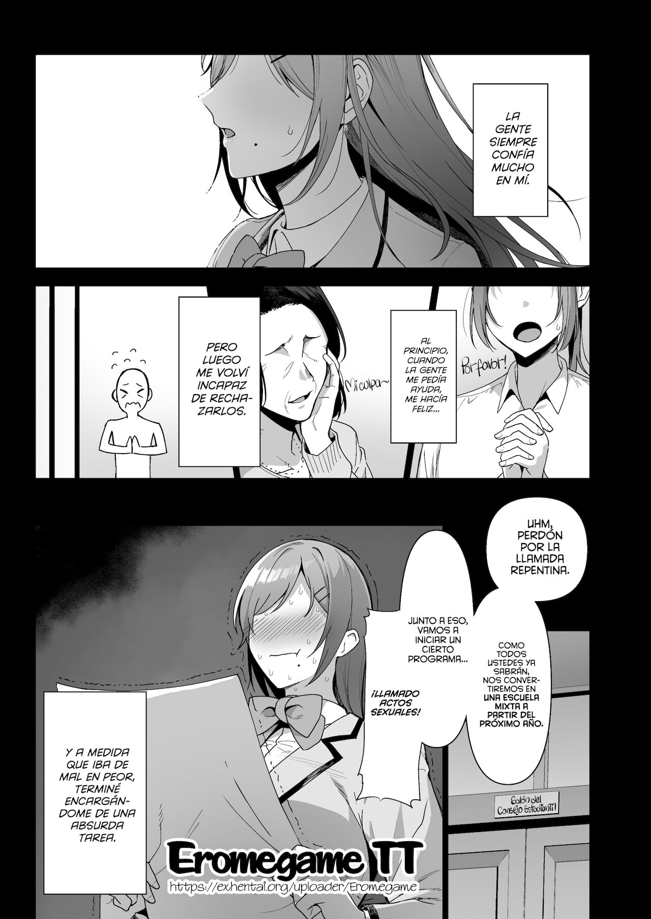 Fuuki Iin to Fuuzoku Katsudou Vol. 3 | Comité Disciplinario y Actividades de Servicio Sexual Vol. 3 page 3 full