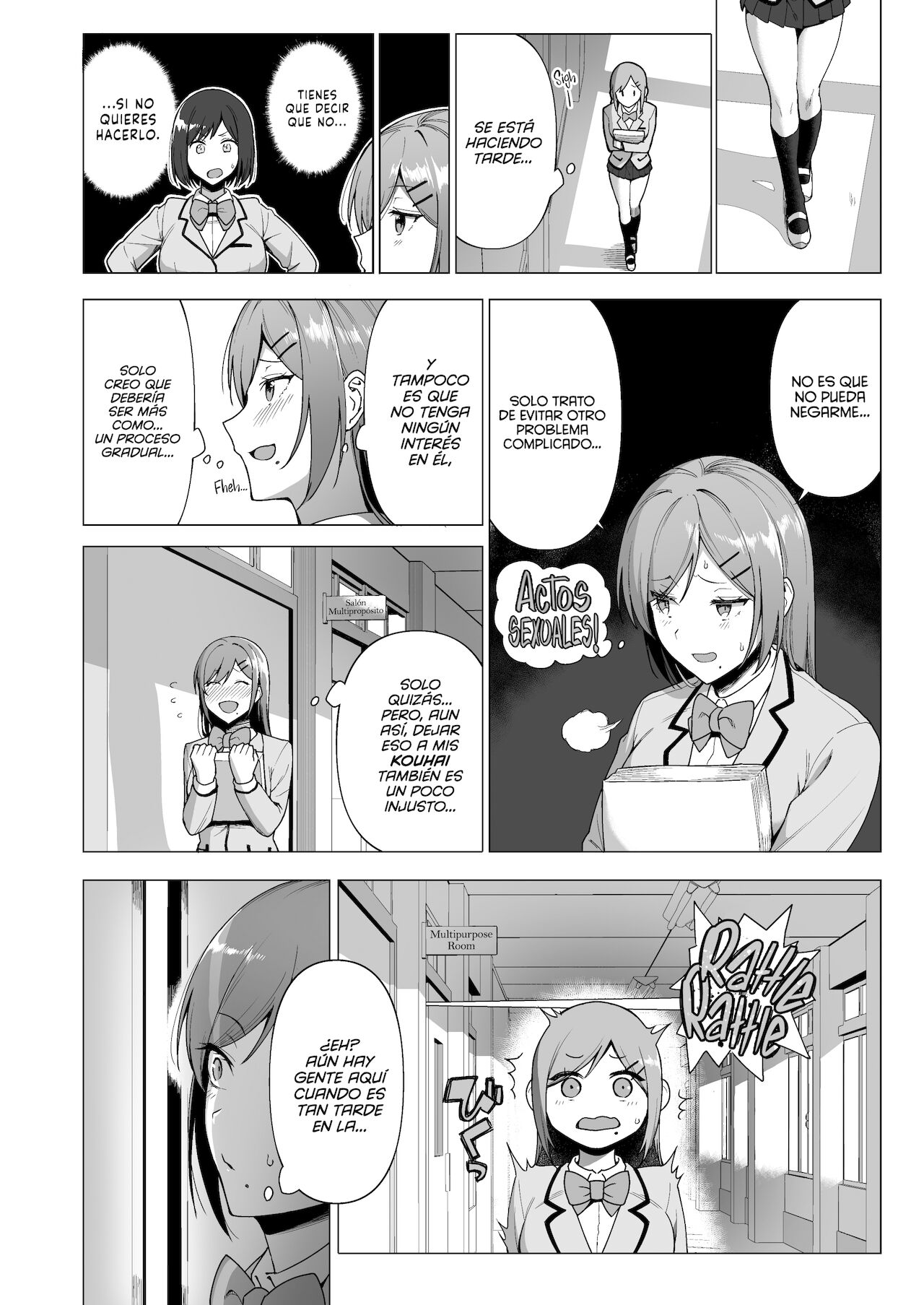 Fuuki Iin to Fuuzoku Katsudou Vol. 3 | Comité Disciplinario y Actividades de Servicio Sexual Vol. 3 page 6 full