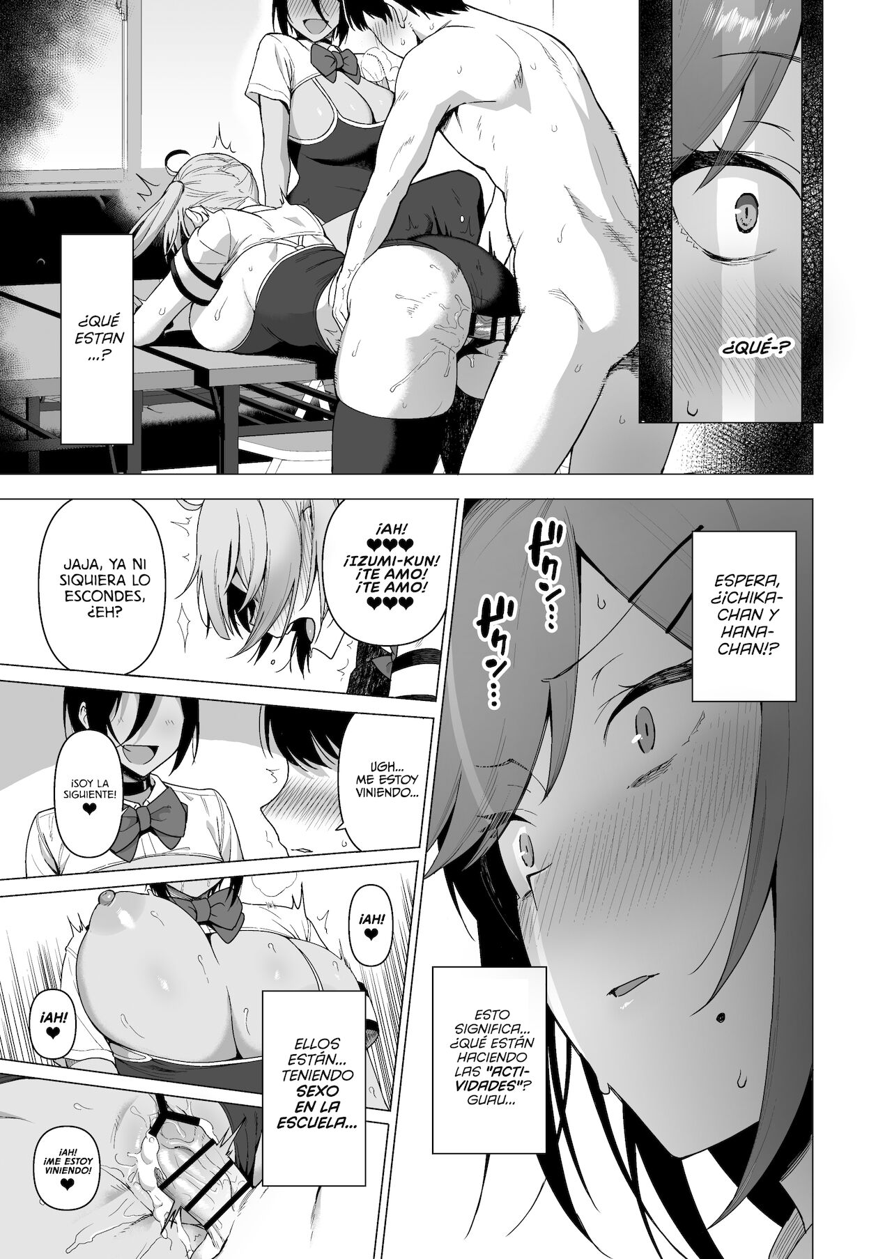 Fuuki Iin to Fuuzoku Katsudou Vol. 3 | Comité Disciplinario y Actividades de Servicio Sexual Vol. 3 page 7 full